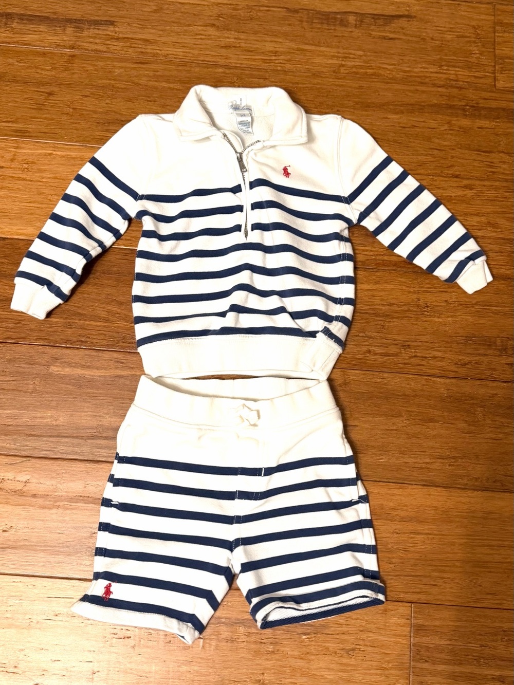 Ralph Lauren Polo shirt and shorts set